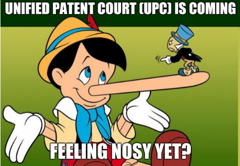 Unified Patent Court (UPC) is coming... Feeling nosy yet?