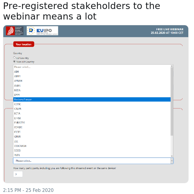 EUIPO EPO CII webinar