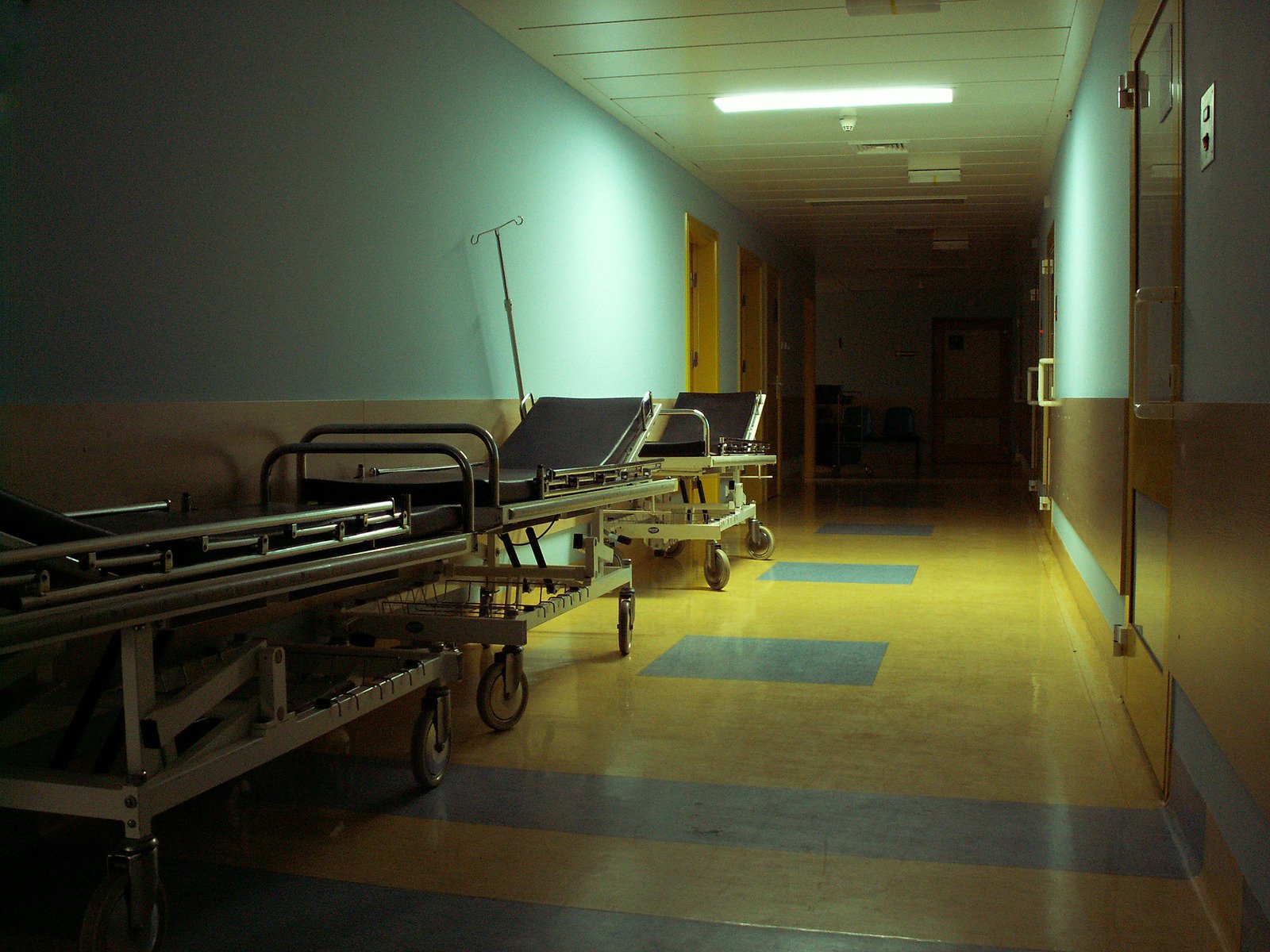 Hallway in hospital