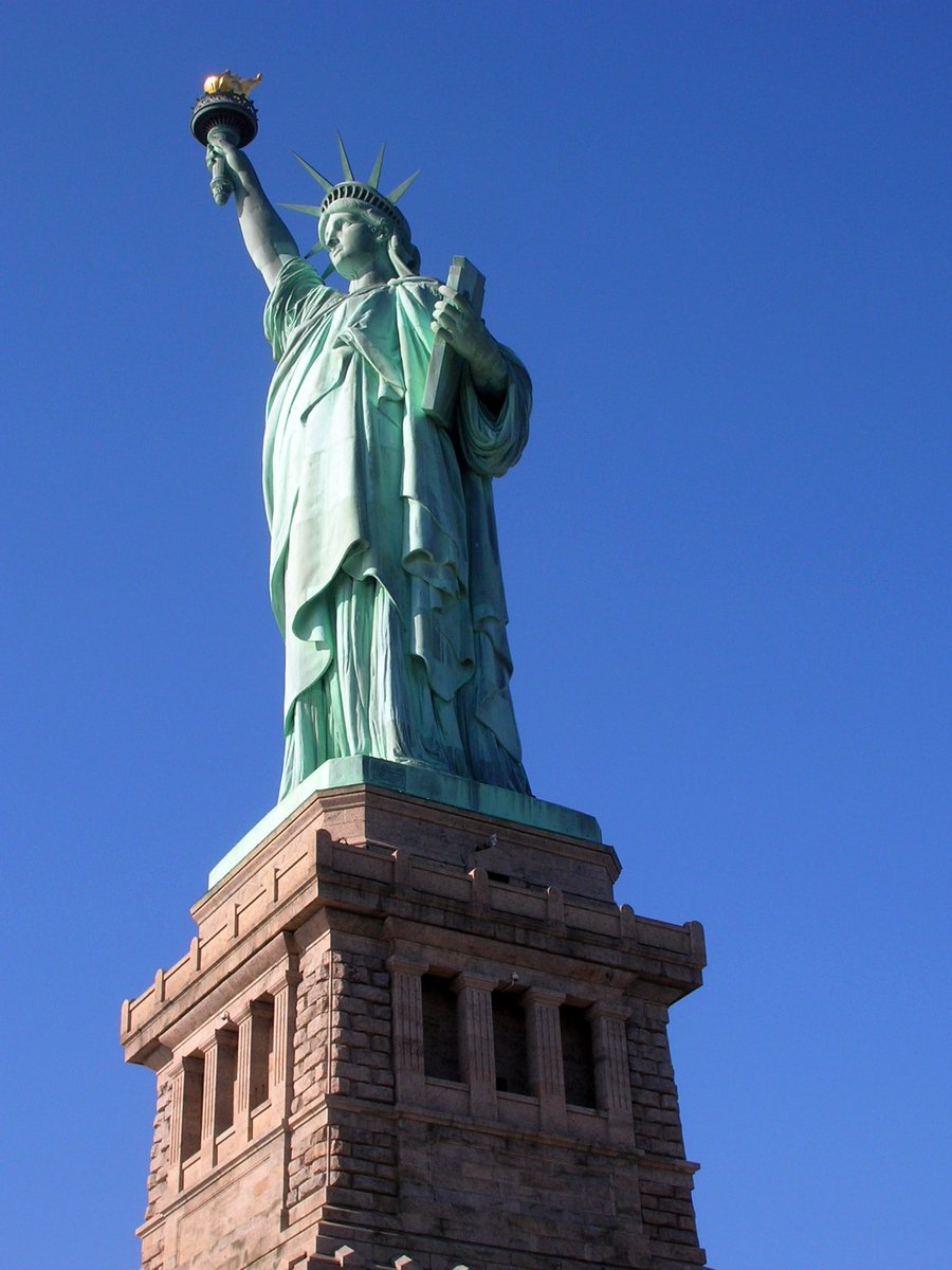 The liberty statue