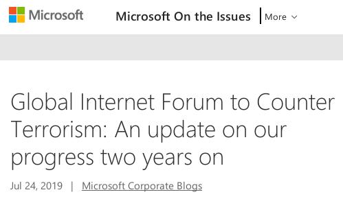 Global Internet Forum to Counter Terrorism: An update on our progress two years on