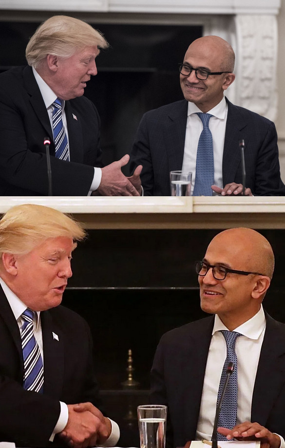 Trump Microsoft