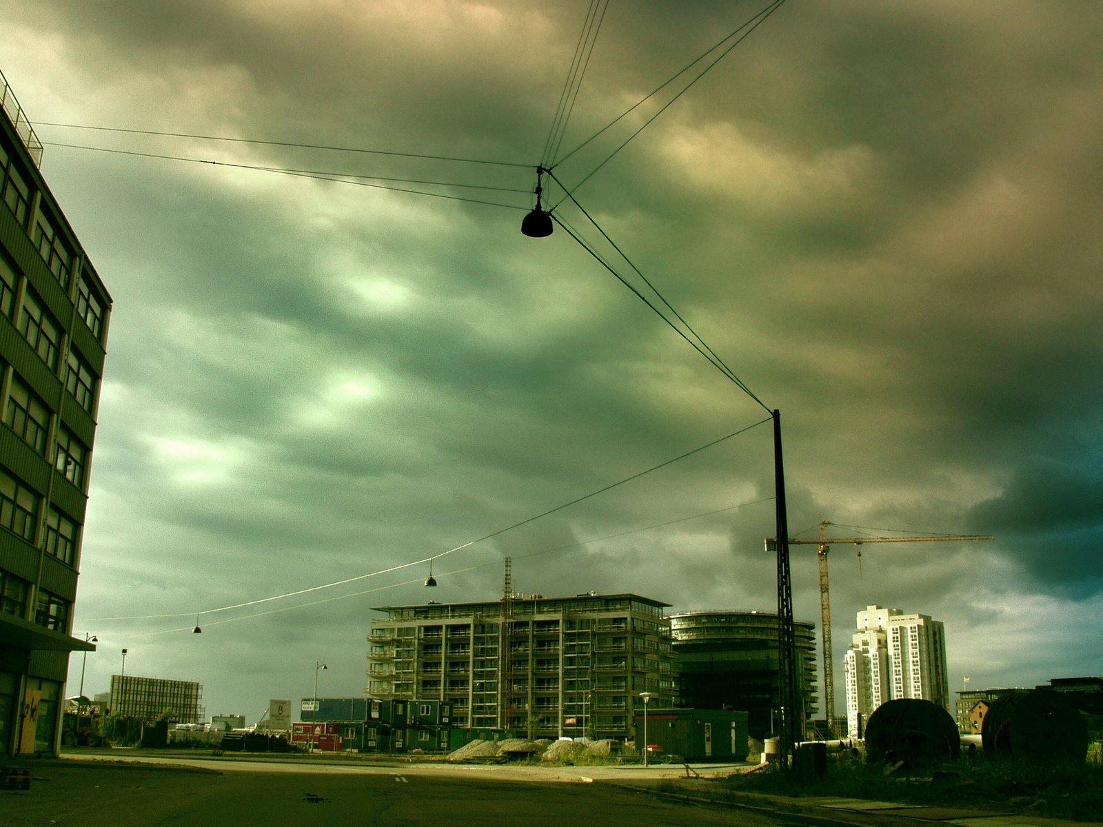 Industrial Cityscape Southern Harbour