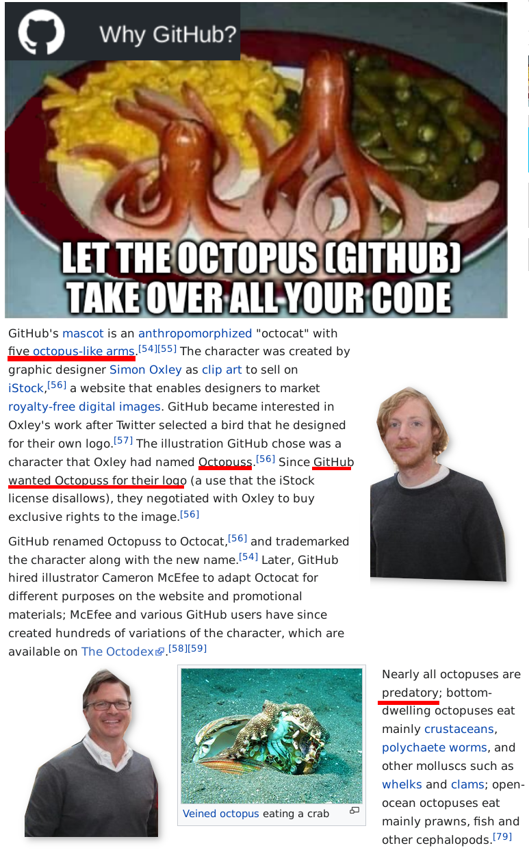 Seafood: Let the octopus (GitHub) take over all your code 