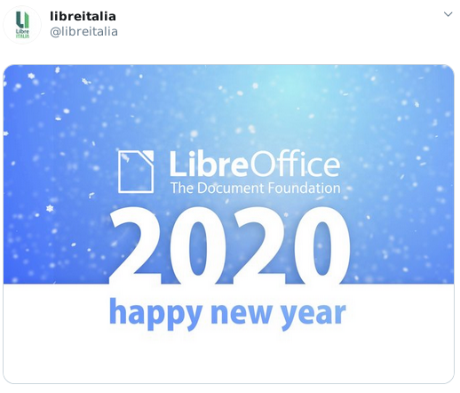 LibreItalia tweet