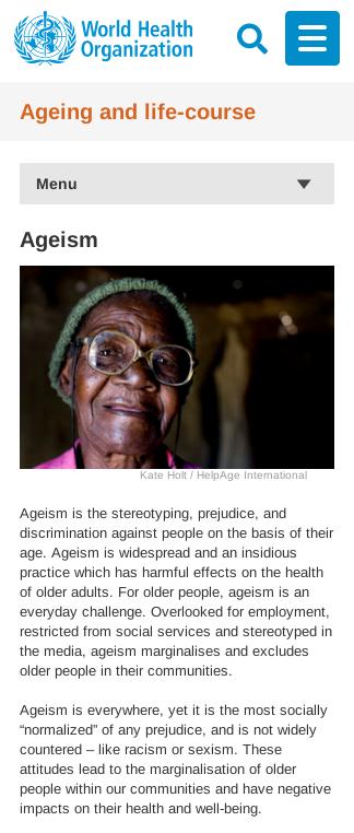  Ageism