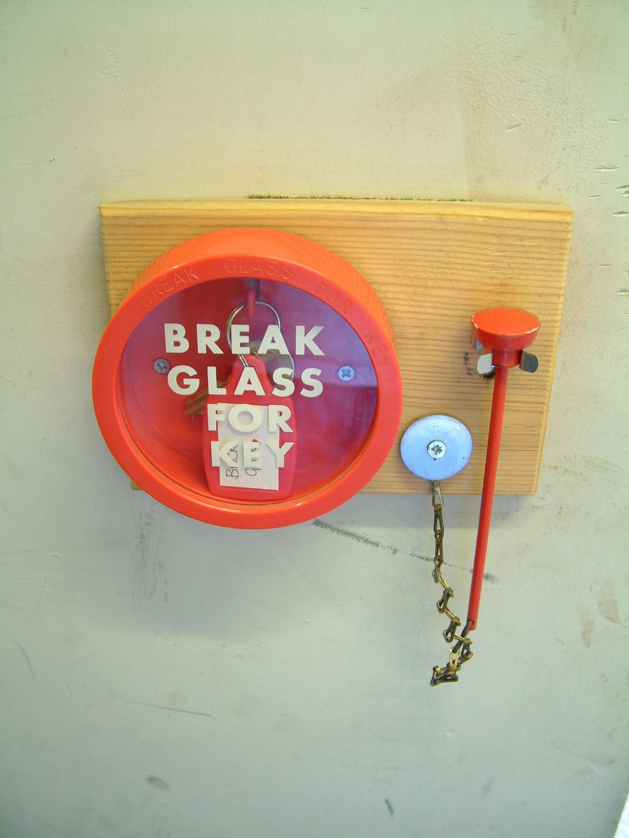 Break in emergency