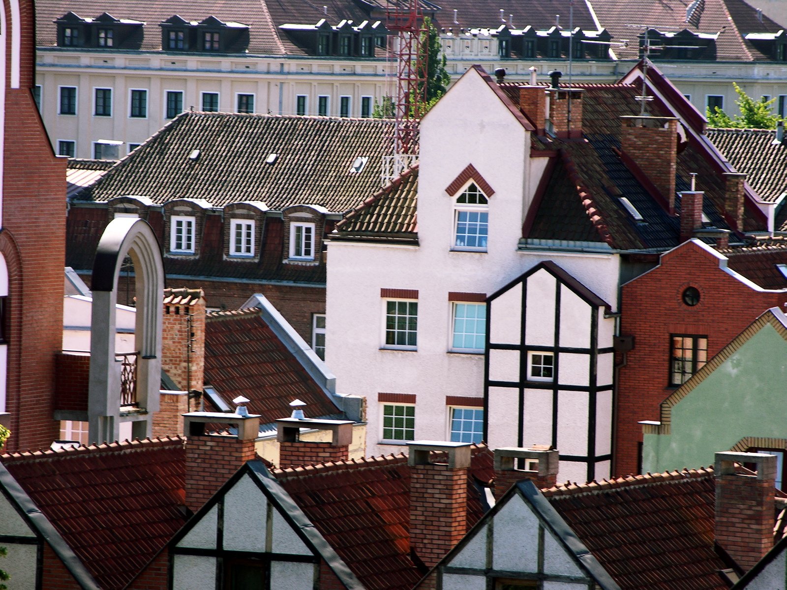 Some buildings