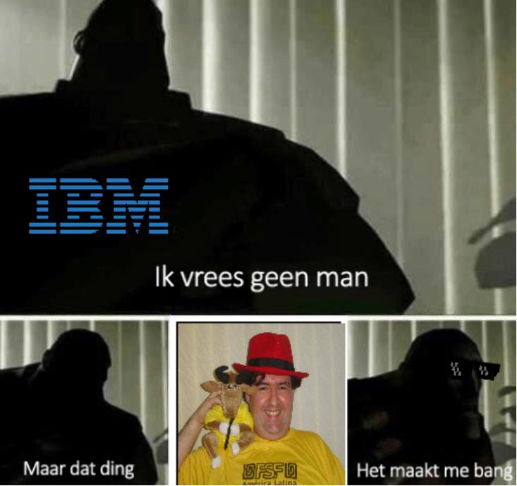 IBM: Ik vrees geen man