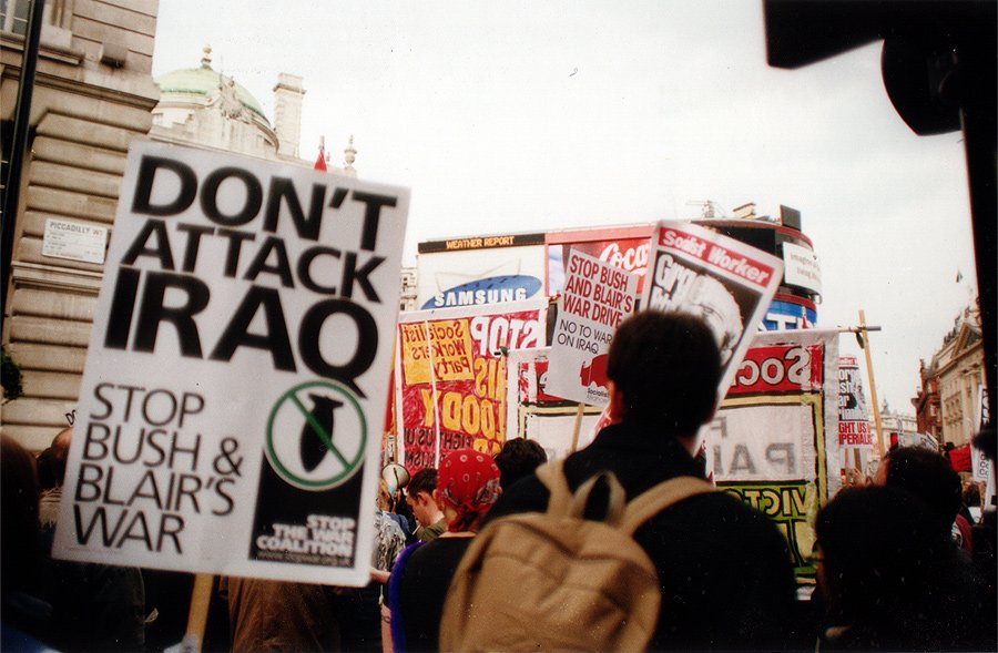 Iraq war protest