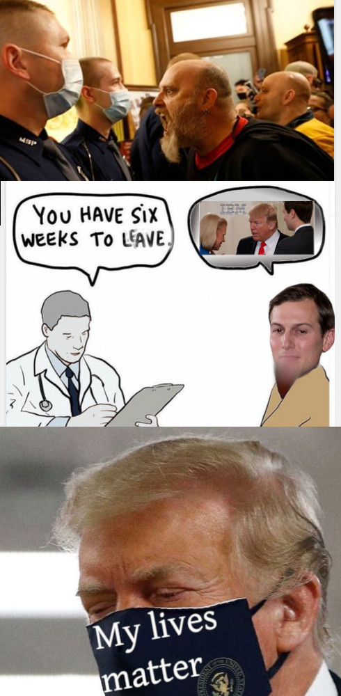 Telling Trump to leave