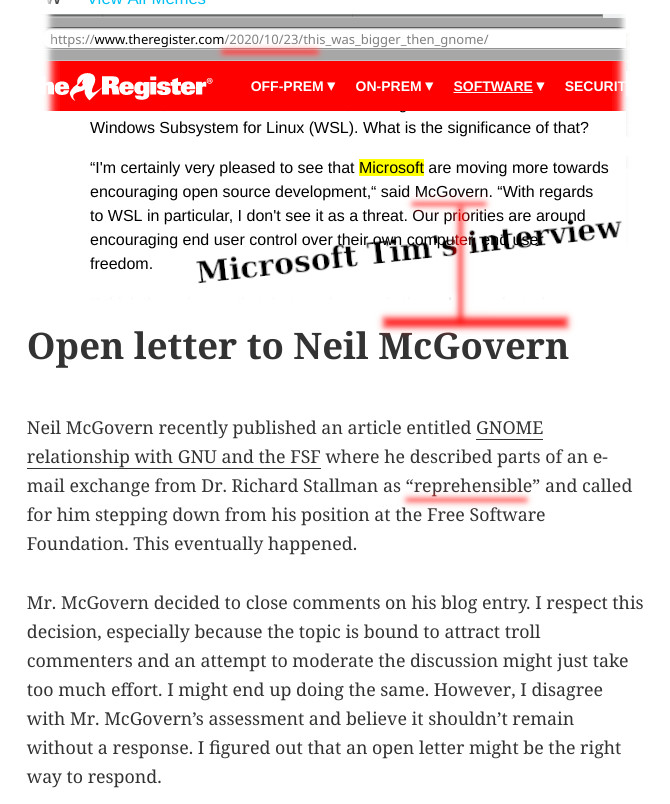 Microsoft Tim's interview with Neil McGovern