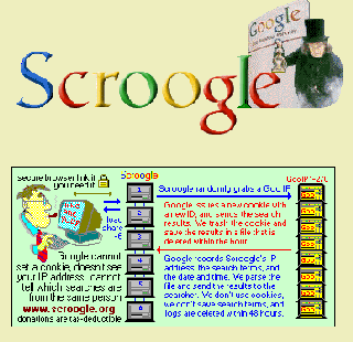 Scroogle screenshot