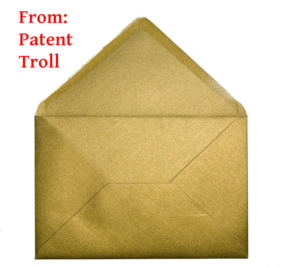 Letter from troll