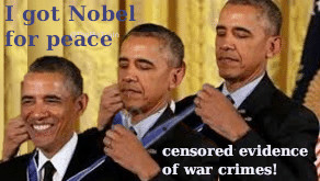 Obama censored evidence of war crimes!