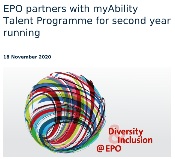 EPO on disability