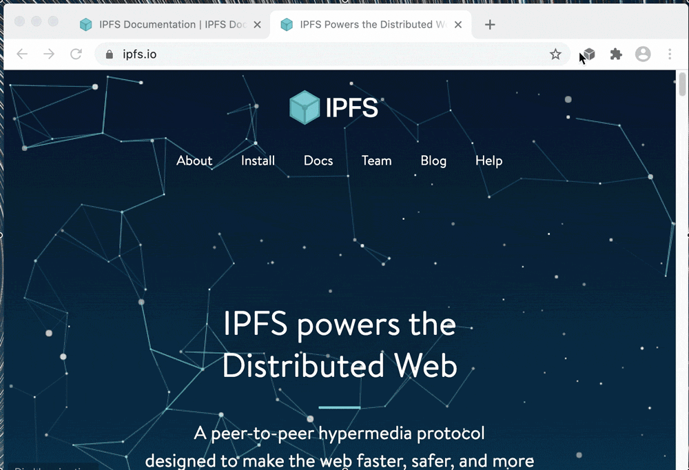 IPFS animation