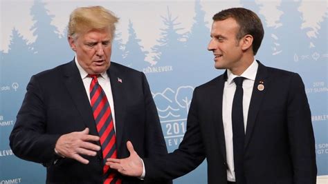 Macron and Trump