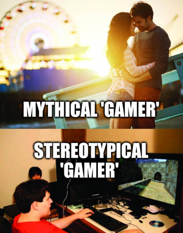 Mythical 'Gamer'; Stereotypical 'Gamer'