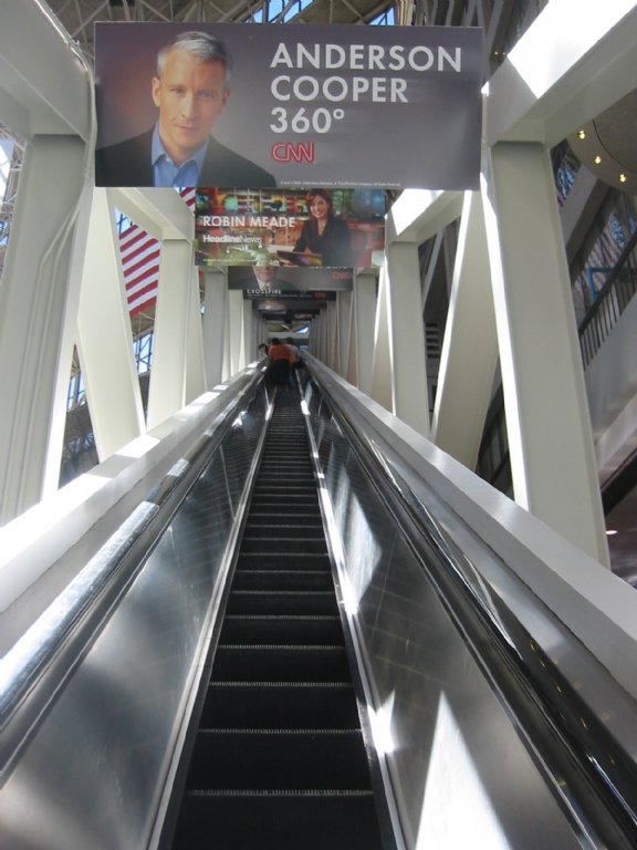 Escalator at the CNN Center