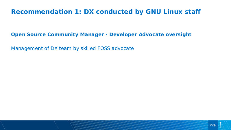 Intel DX slide deck - page #88