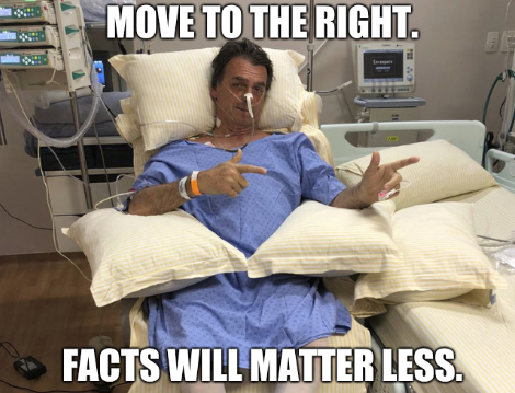 Move to the right. Facts will matter less.