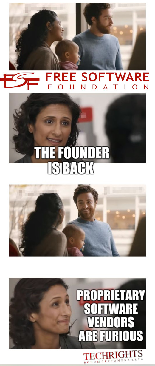 The founder is back, proprietary software vendors are furious