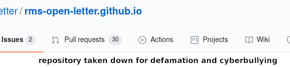 GitHub takedown