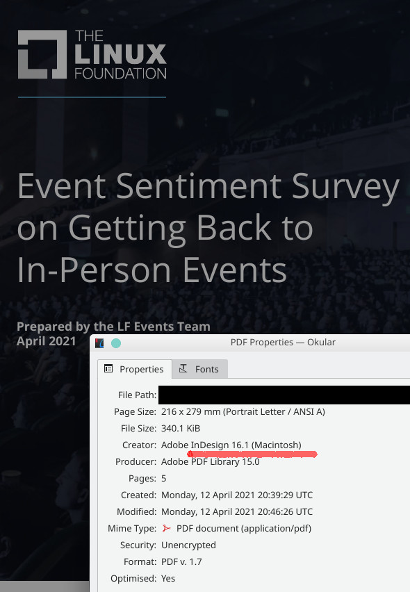 Returning to in-person events