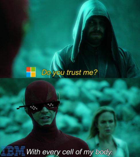 Microsoft and IBM