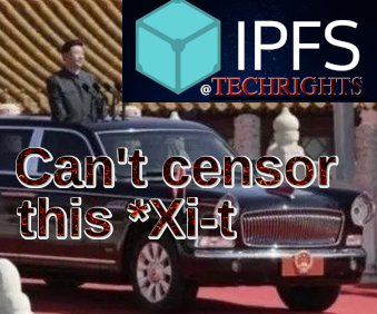 Can't censor this *Xi-t