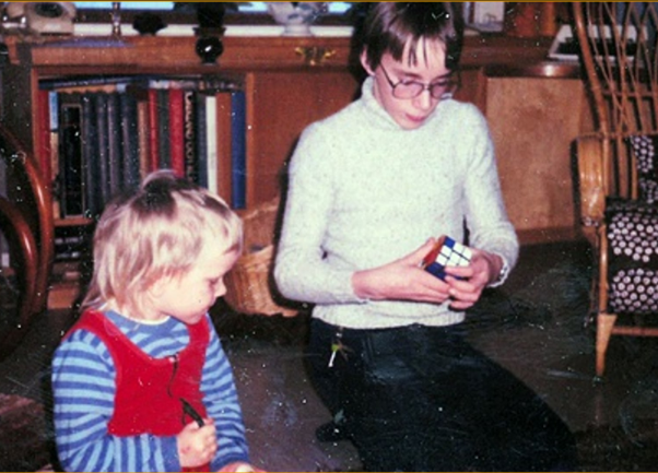 Young Linus Torvalds