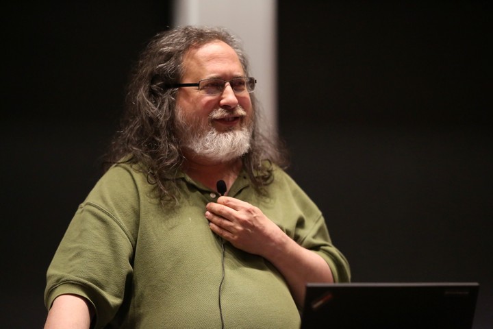 Richard Stallman in 2018