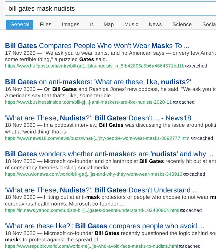 Bill Gates on nudists