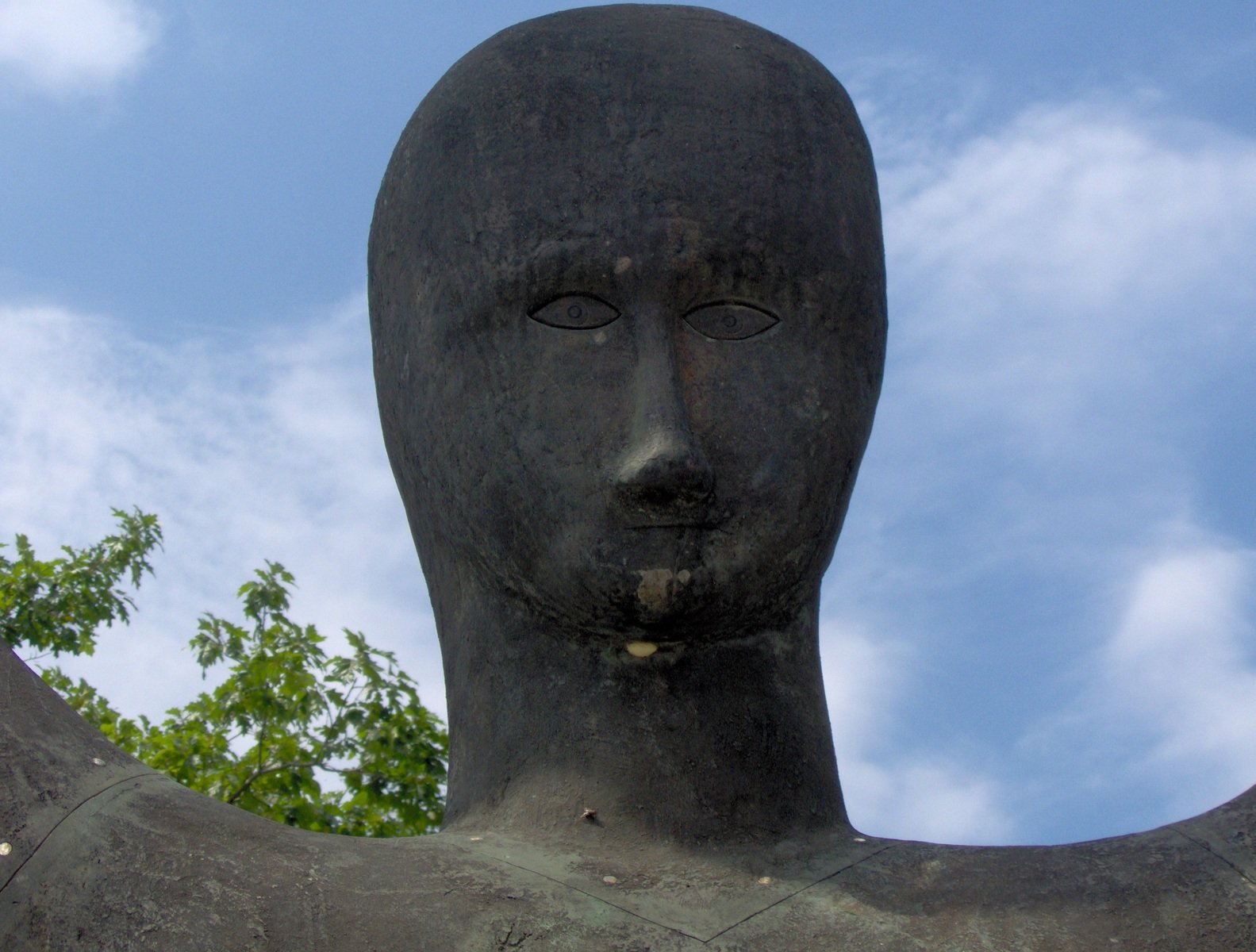 The Man With Two Hats Statue, Dow's Lake, Ottawa - front