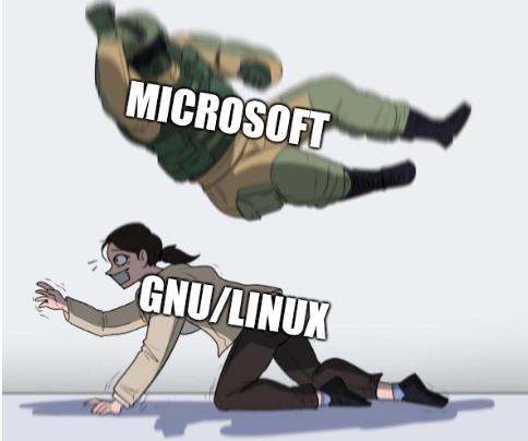 Microsoft loves GNU/Linux as hostage
