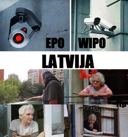 EPO, WIPO, Latvian Cameras