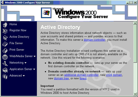 Windows 2000 Server