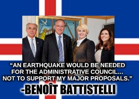“An Earthquake Would be Needed for the Administrative Council… Not to Support My Major Proposals.” -Benoît Battistelli