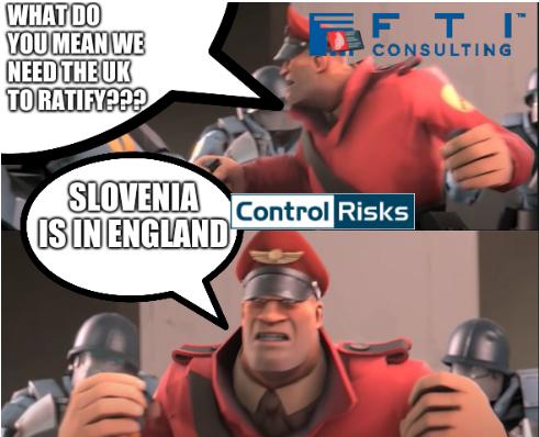 What do you mean we need the UK to ratify??? Slovenia is in England