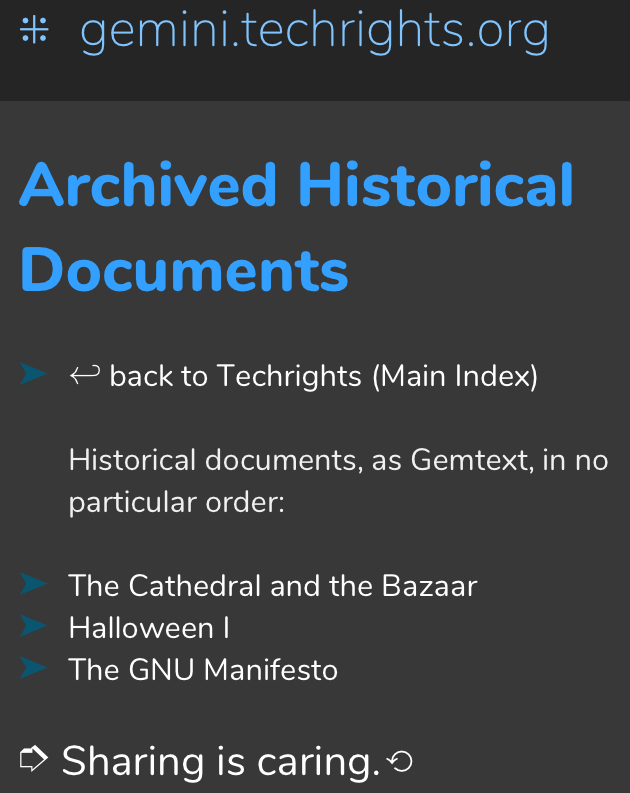 Archived Historical Documents