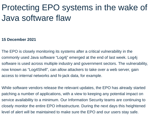 Protecting EPO systems in the wake of Java software flaw