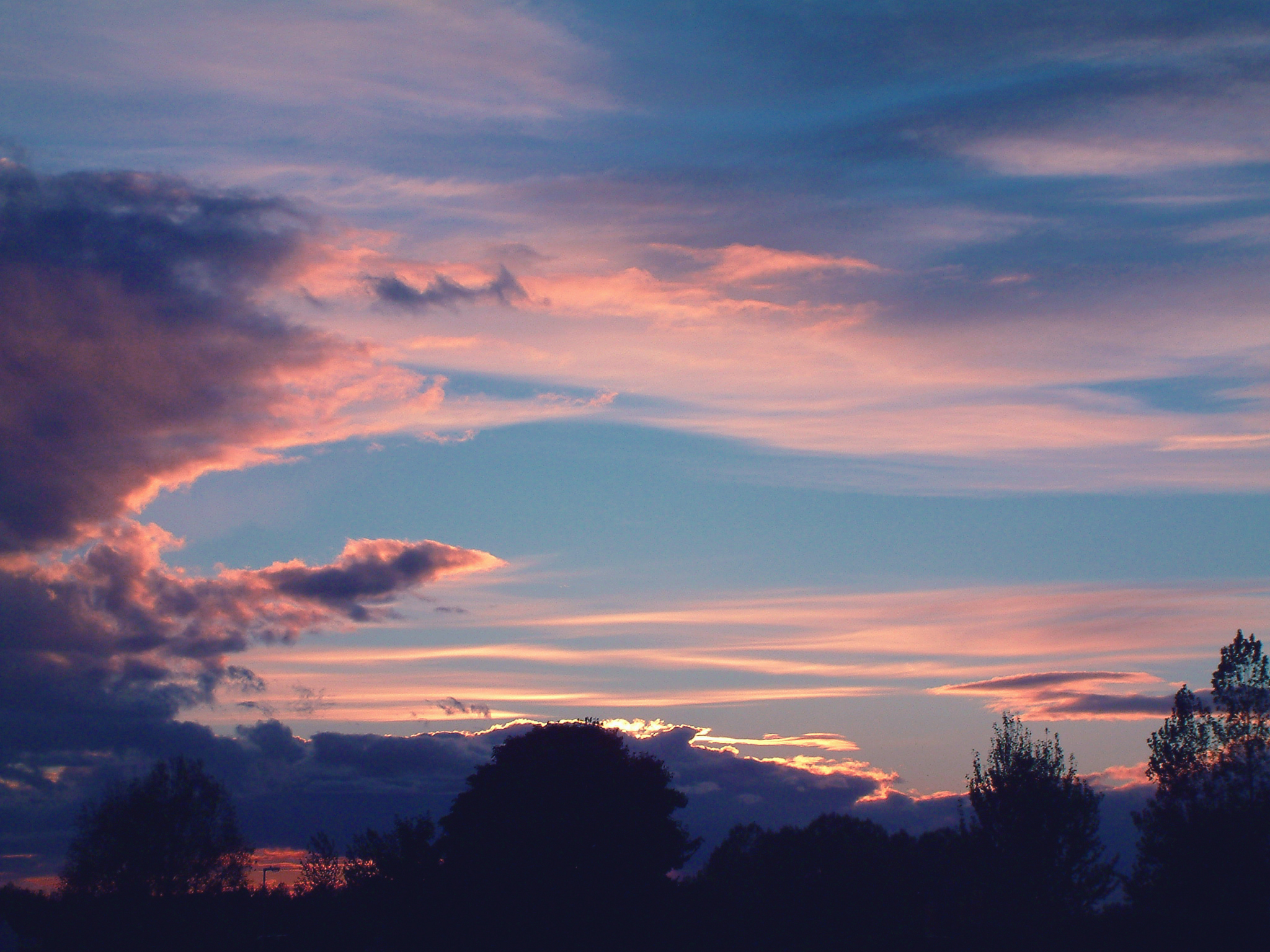 Sky at sunset