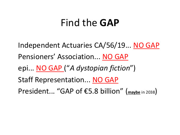 Find the GAP presentation page 1