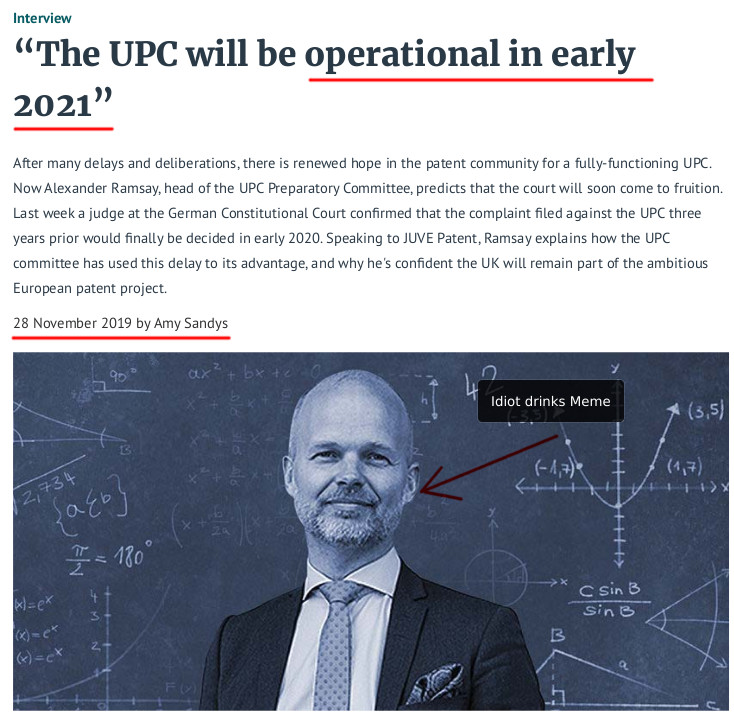 UPC in 2021