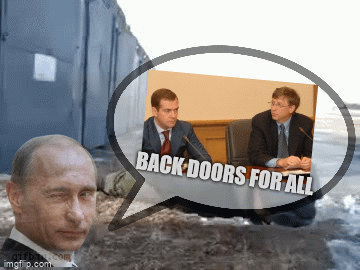 Russian Pushup: Vladimir pushup, Back doors for all