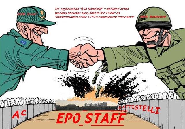 Staff of international organisations like the EPO
