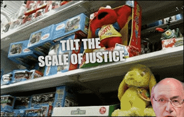 Tilt the scale of justice and Battistelli wins!