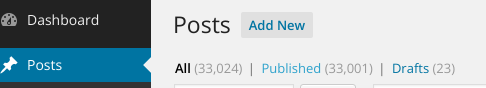 33k posts in Techrights