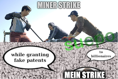 Miner strike; Mein Strike